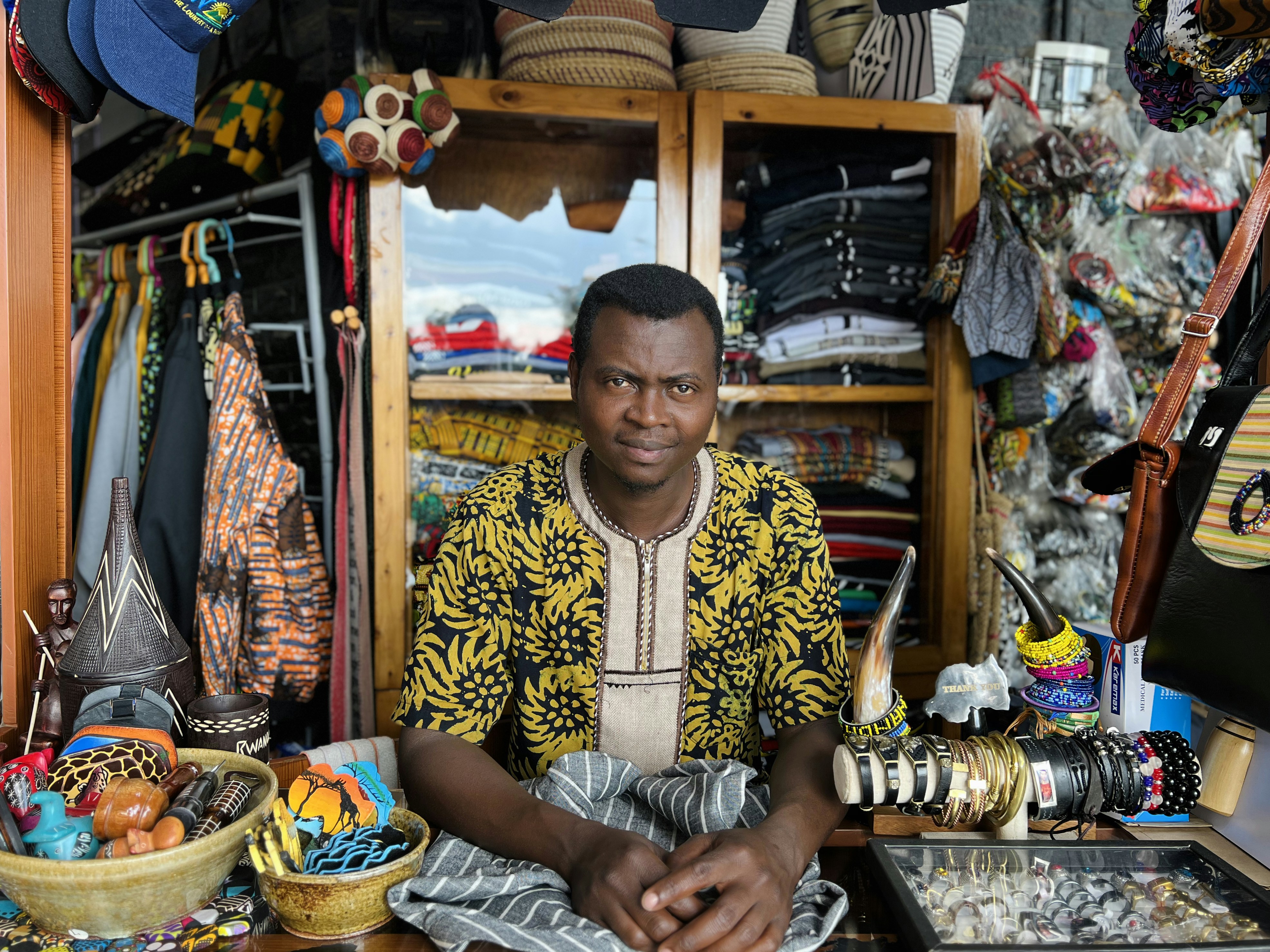 African entrepreneur portrait