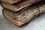 a stack of books