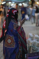 a person in a garment