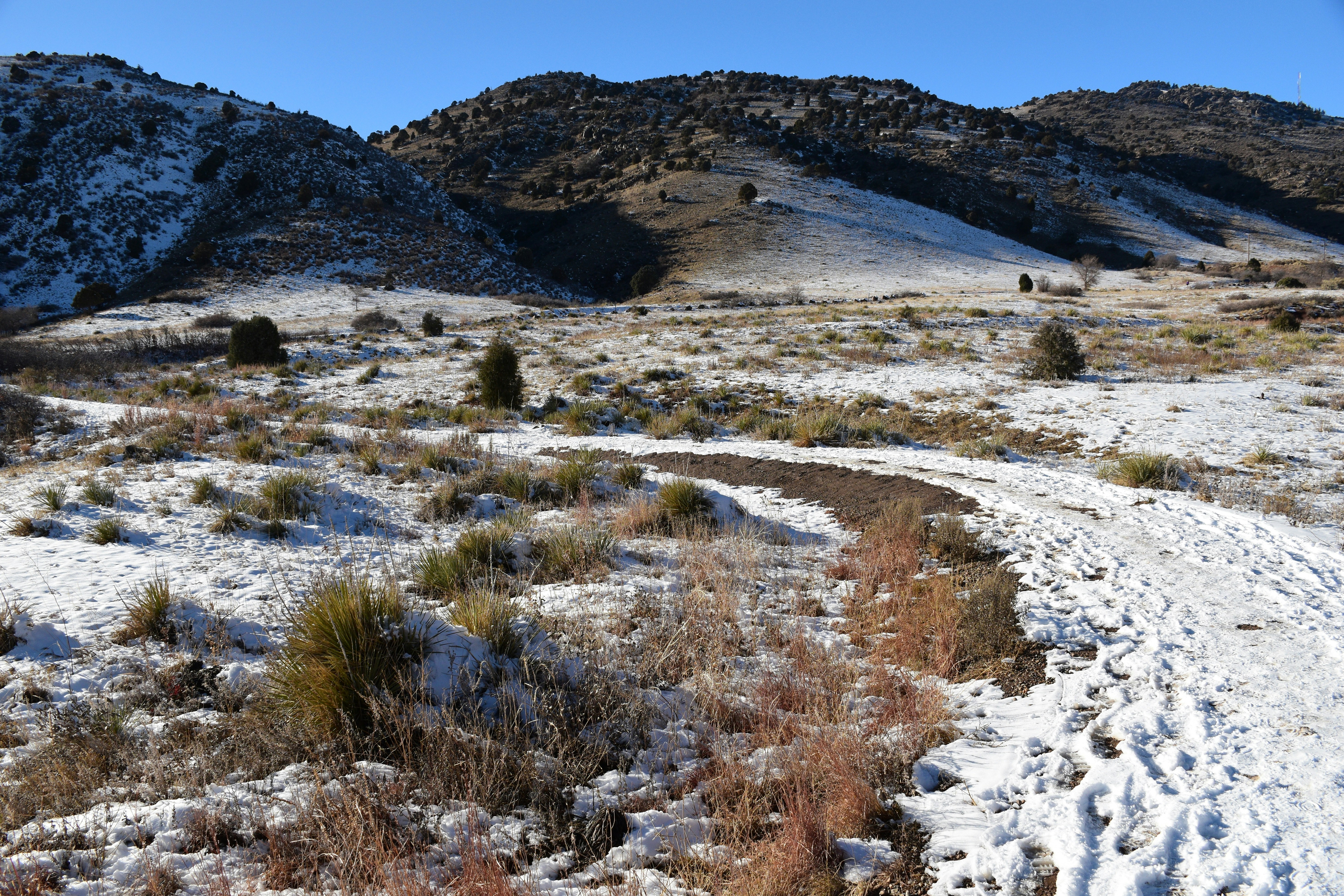 a desert landscape with mountains