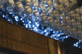 Abstract variofoto image blending multiple perspectives in a sleek design.