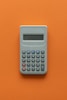 a calculator on a table