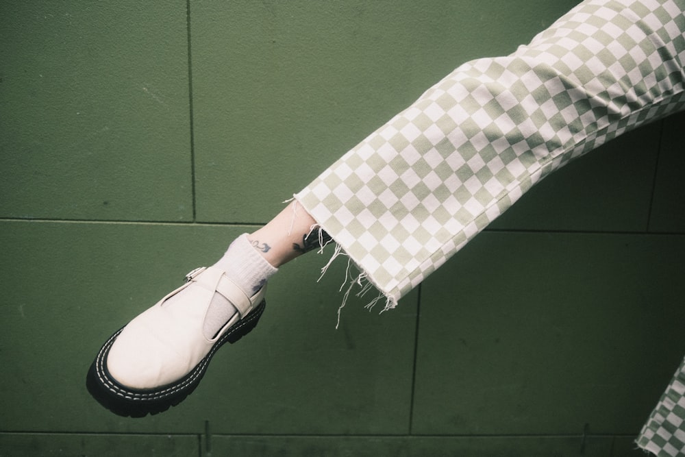 a person holding an umbrella