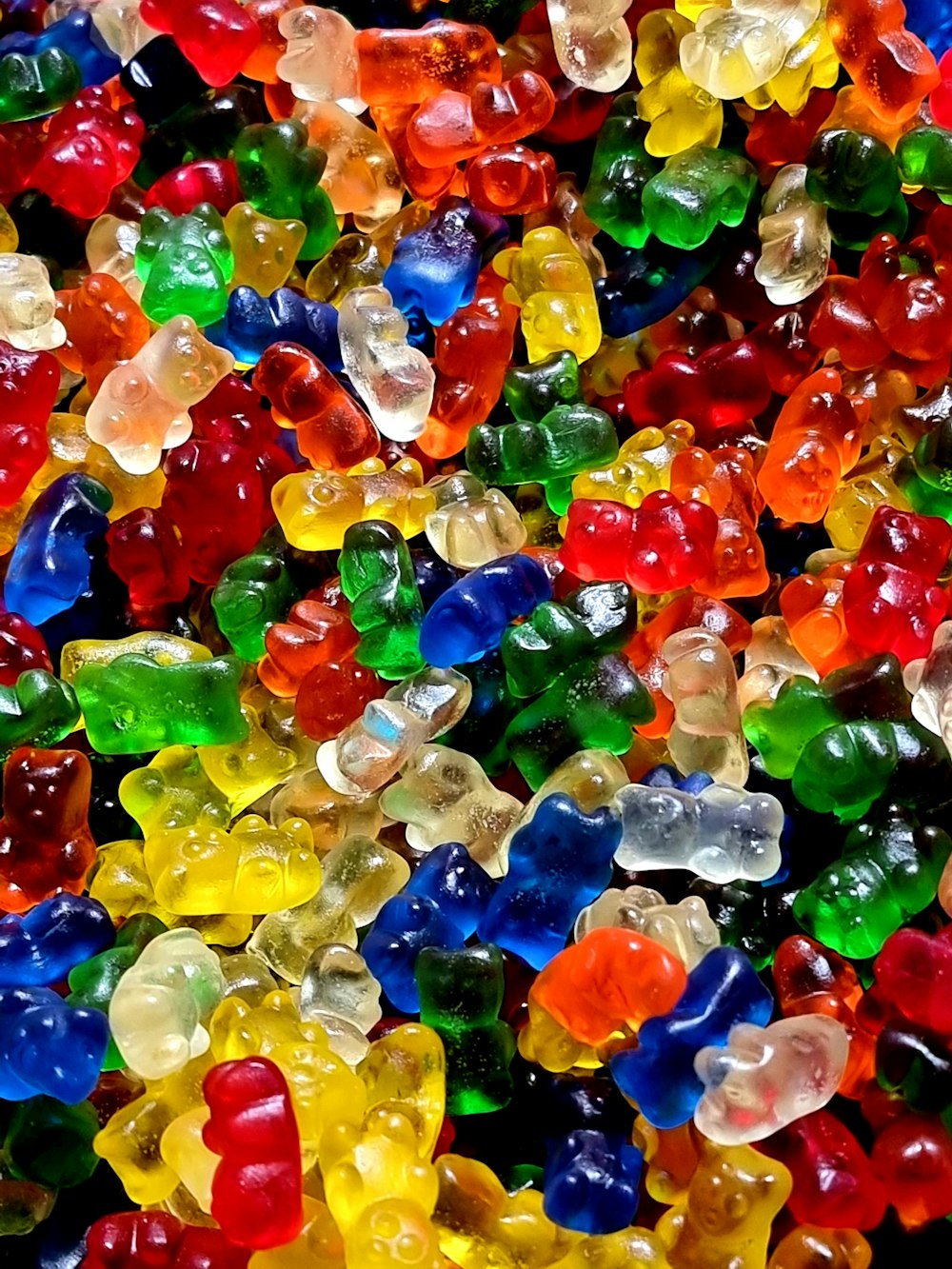 a pile of candy