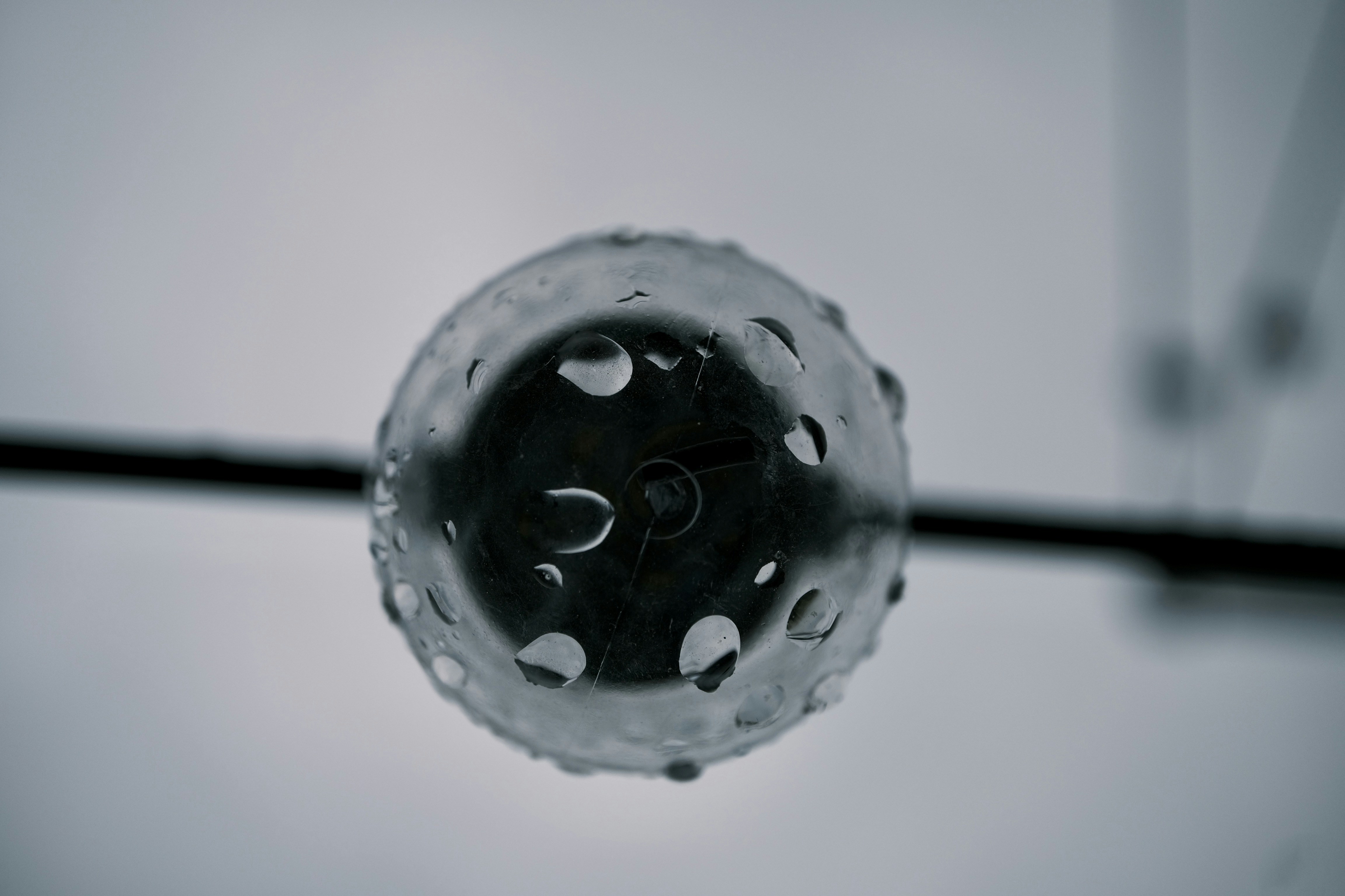 a close-up of a ball
