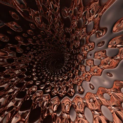 An abstract image of a secure network tunnel with a lock, highlighted in dark gray and yellow tones.