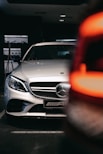 Mercedes-Benz E43 fitted with premium high-performance tires, displayed at our auto store