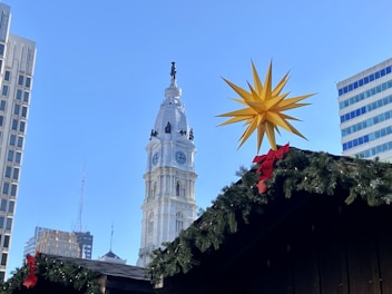 a tall building with a clock tower