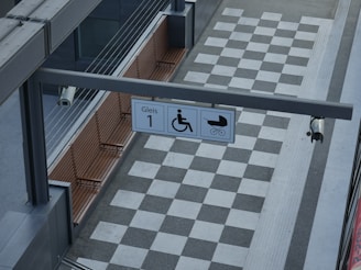a sign on a building