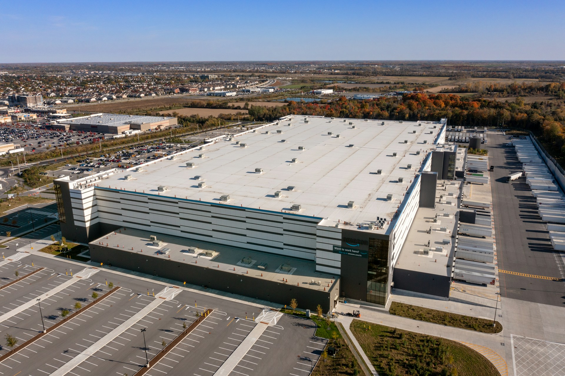 Modern manufacturing facility