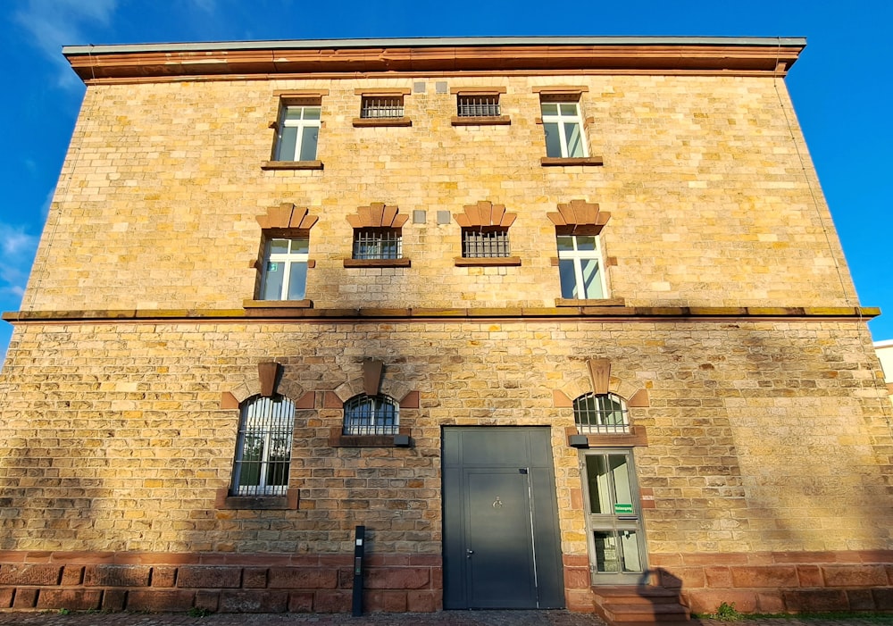 a building with windows