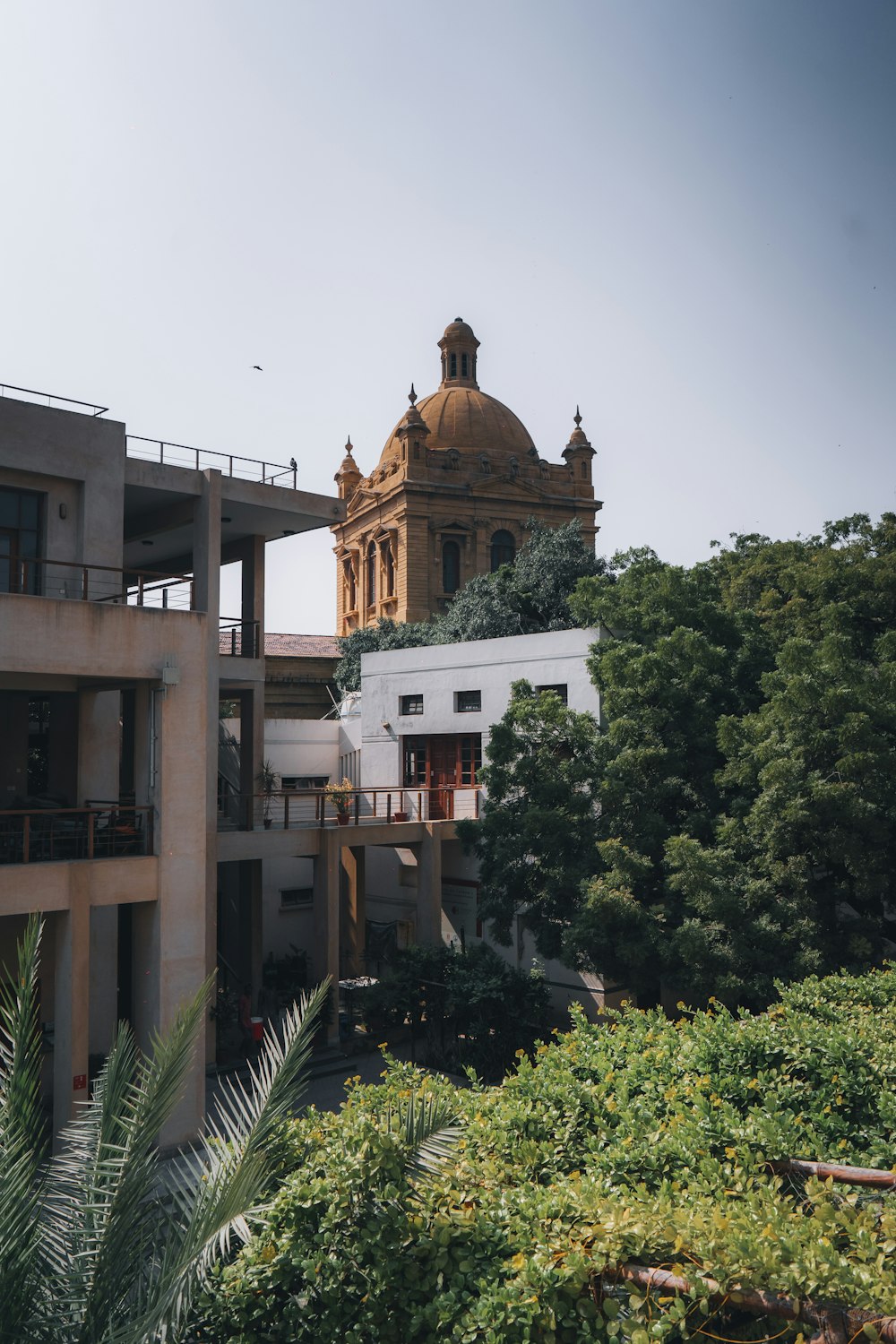 a building with a dome on top