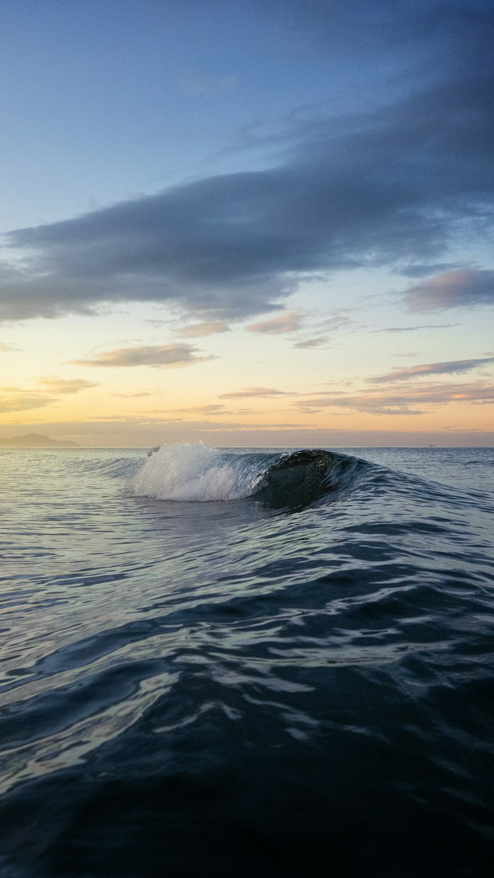 waves crashing on a beach