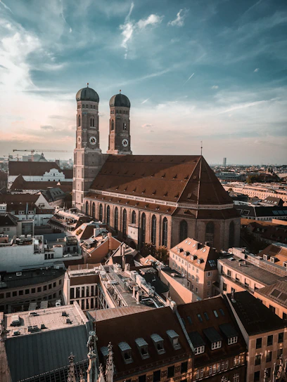 Sunset view over the Romanesque church of San Martín in Frómista, Palencia.