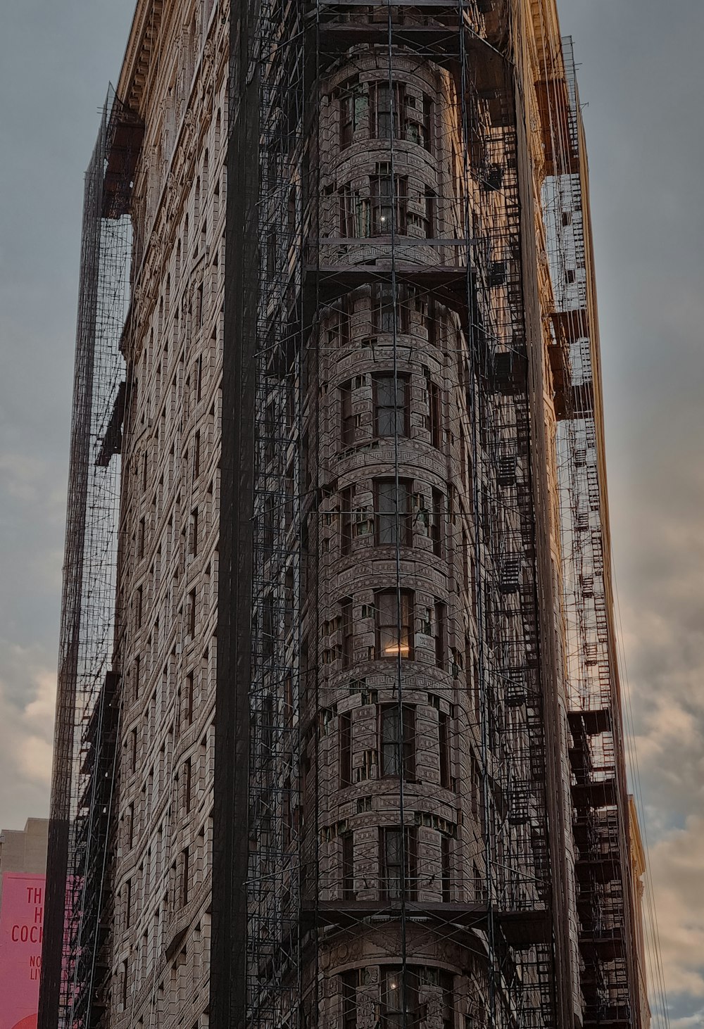 a tall building with many windows