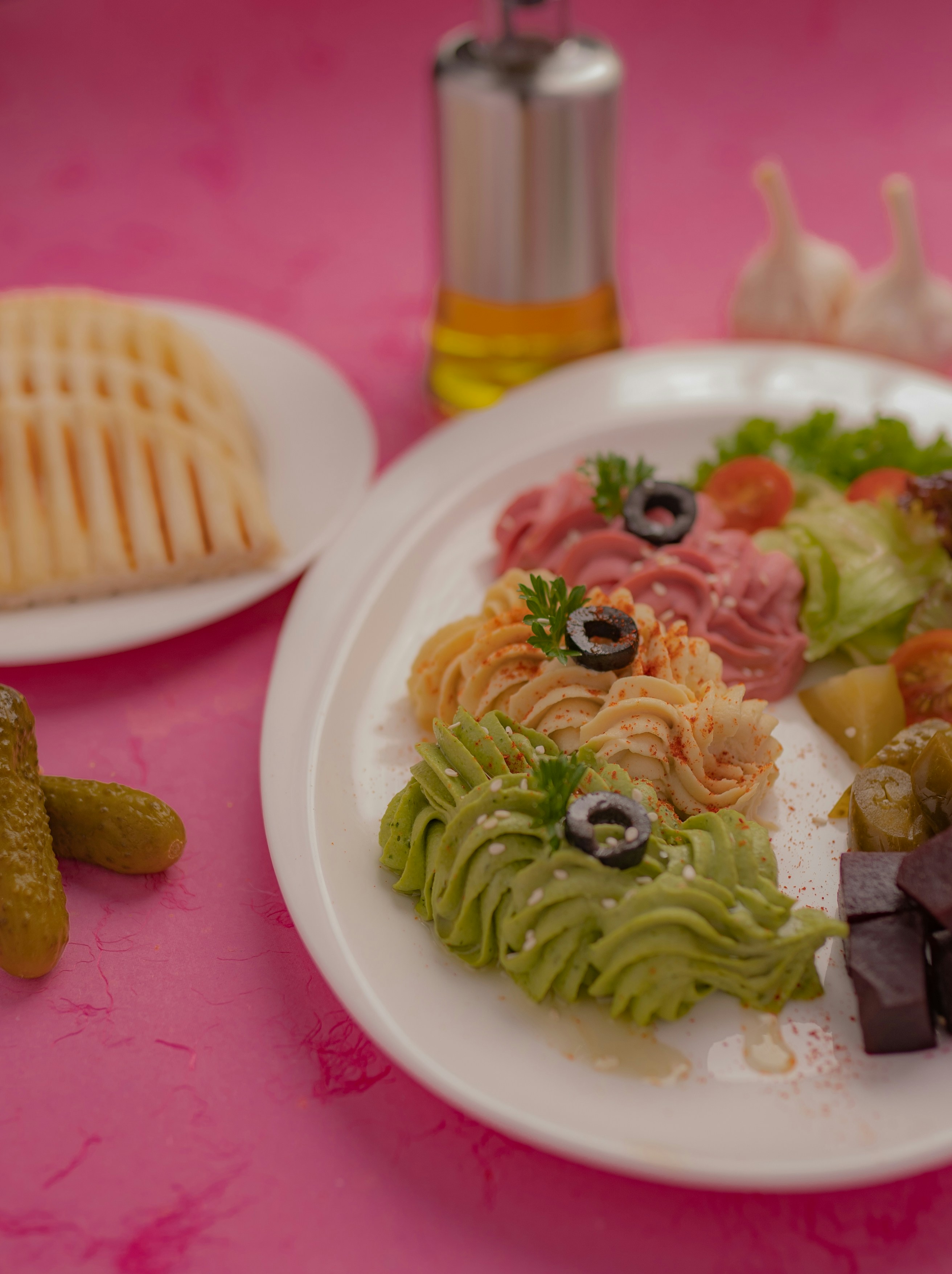 a plate of food