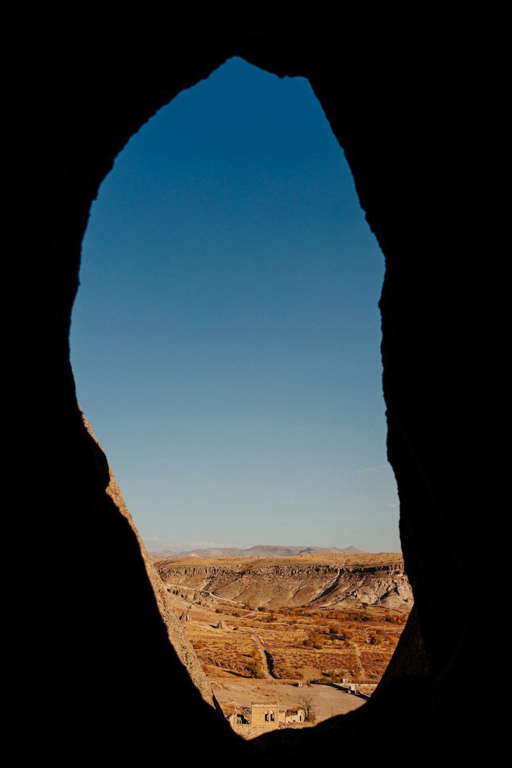 Una vista de un desierto