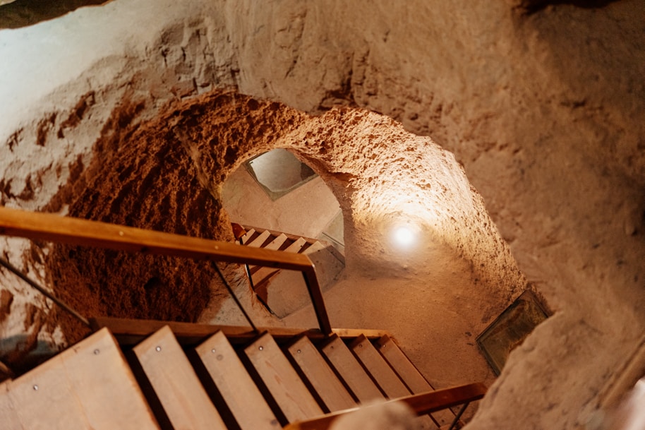 Underground shelters, Cappadocia, Turkey