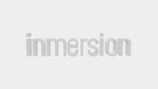 The word 'immersion' is rendered in 3D with a light shadow effect, set against a plain white background.