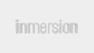The word 'immersion' is rendered in 3D with a light shadow effect, set against a plain white background.