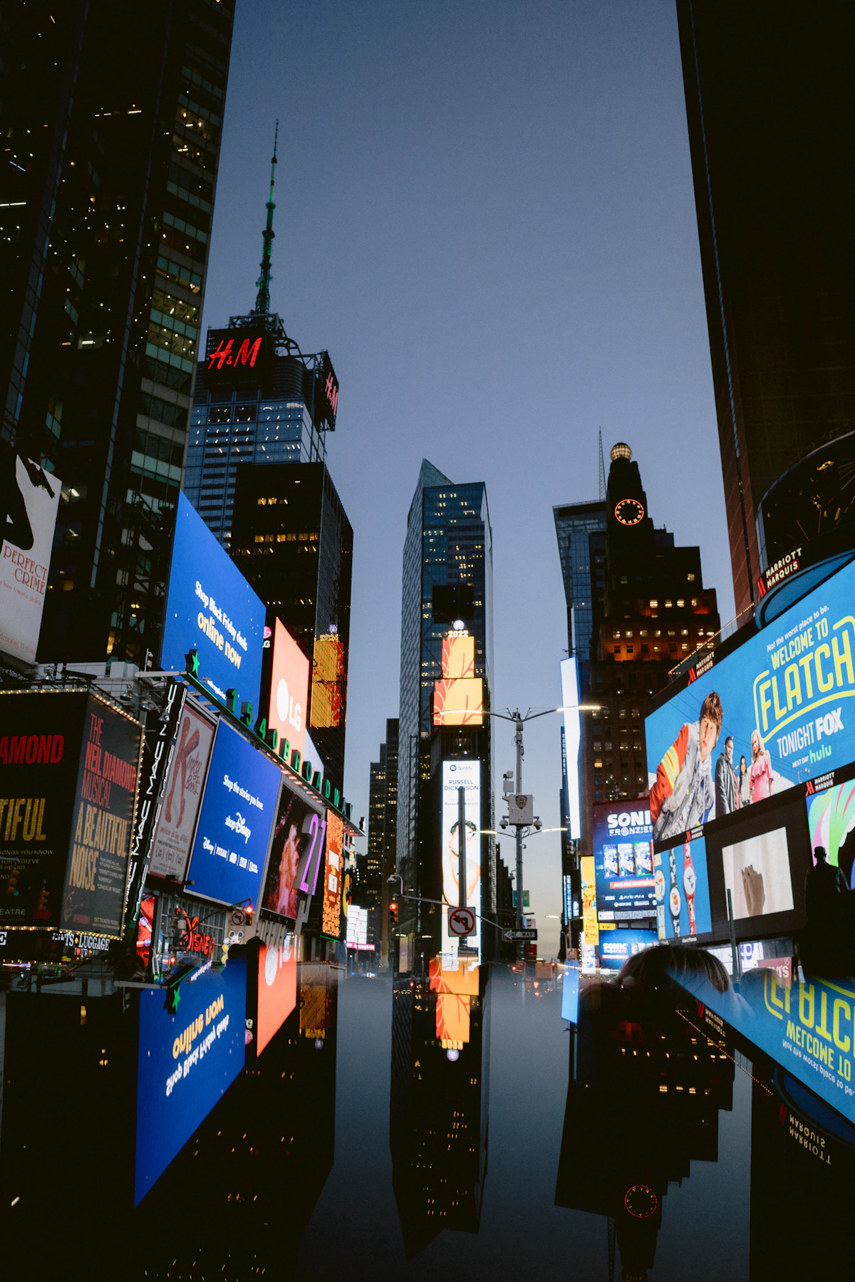 New York city visual for outdoor and digital advertising inspiration