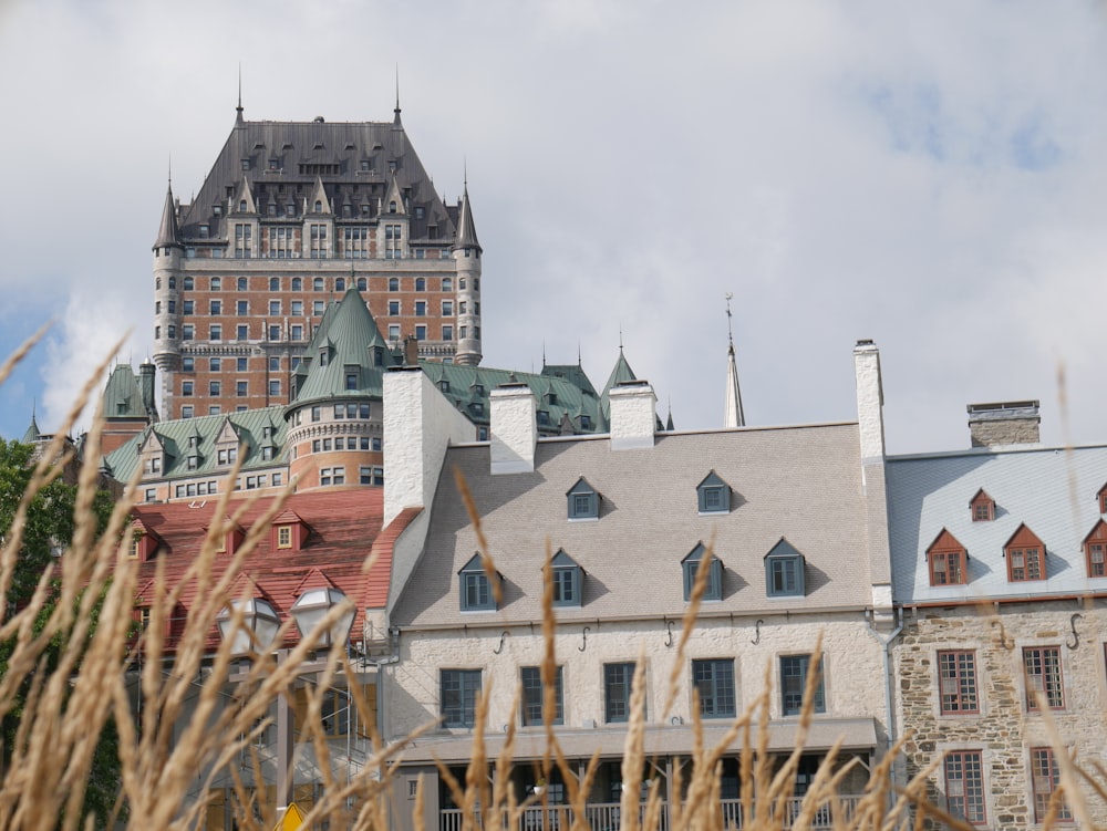 a building with a clock tower