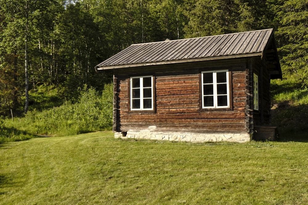 a small brick house