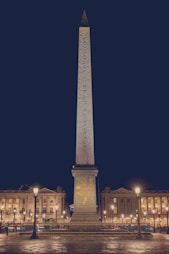a tall tower in a city