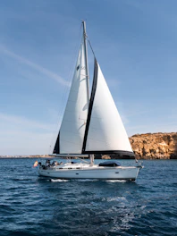 a sailboat on the water