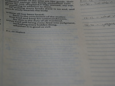 Brightly colored illustrations from the Bible pages with space for notes.