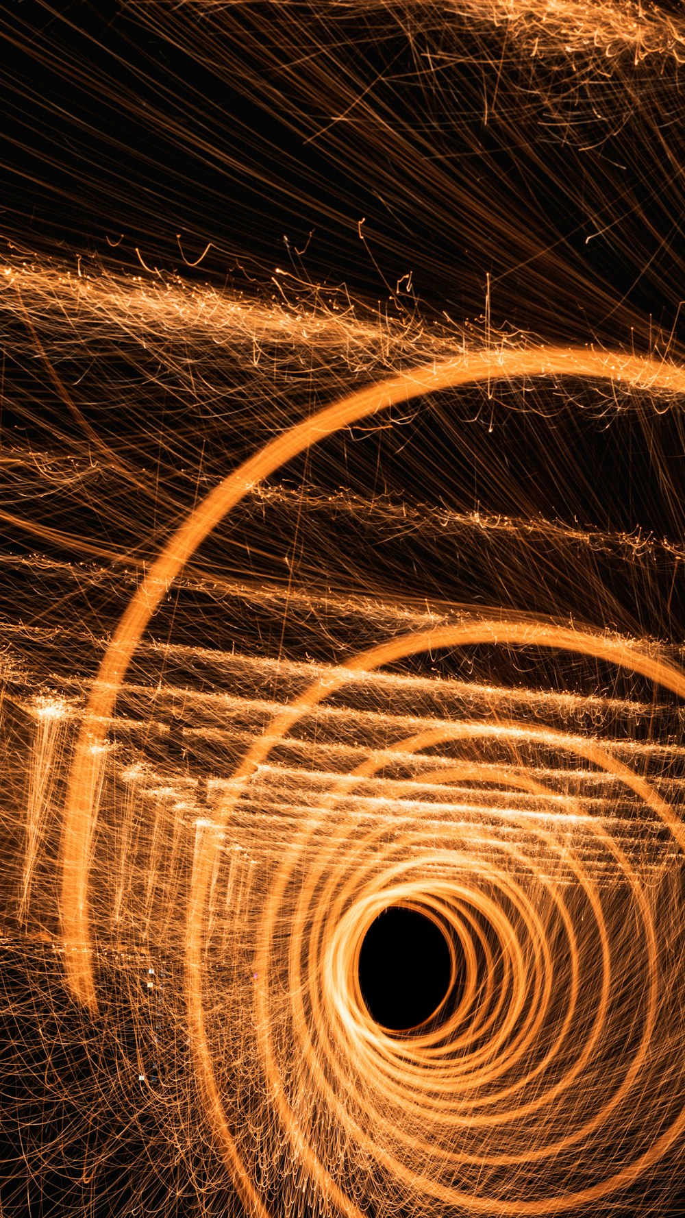 a close-up of a firework