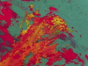 Vibrant Abstract Landscape