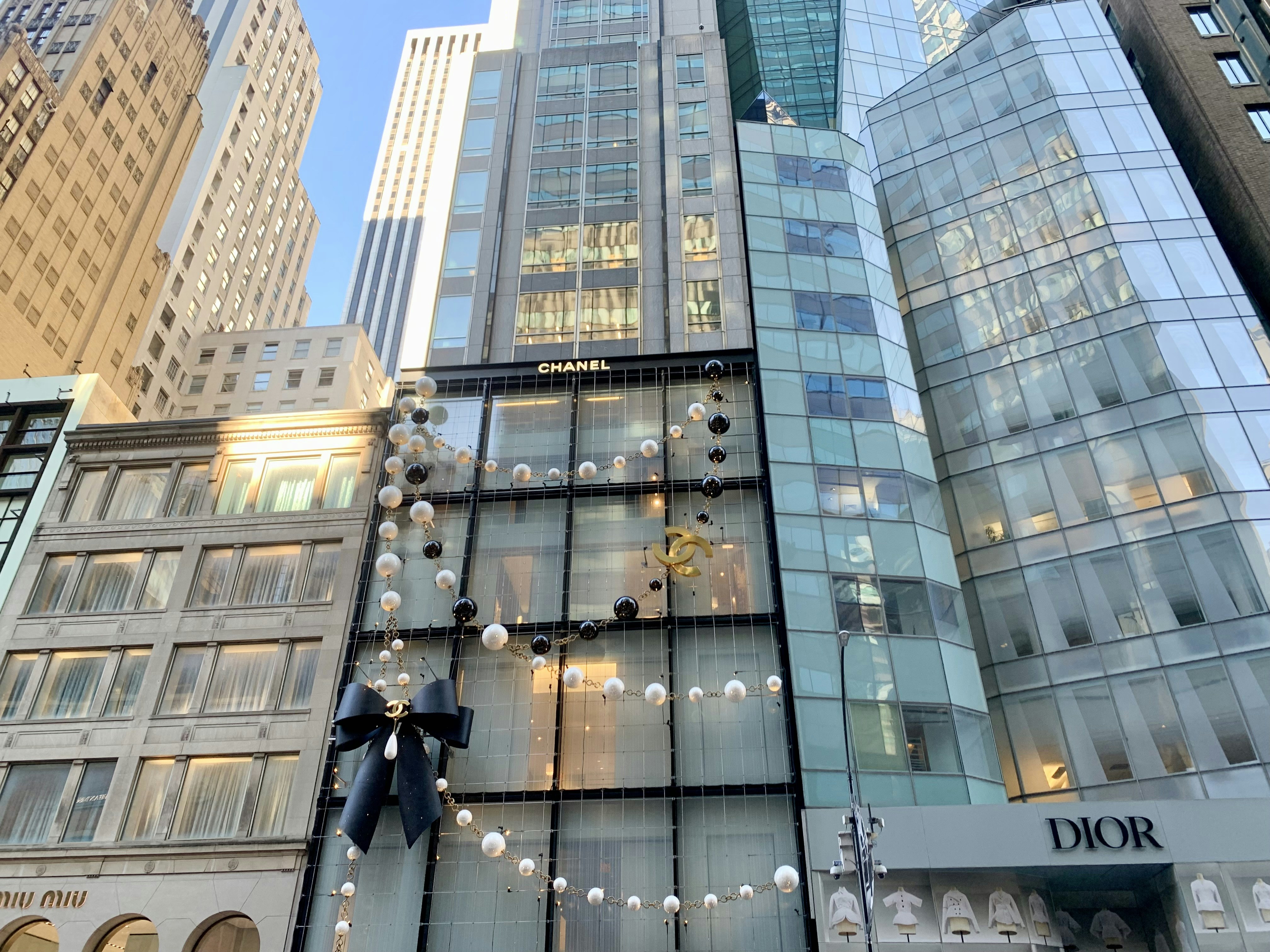 a building with many windows