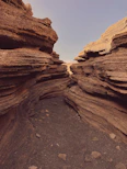 a canyon with a river running through it