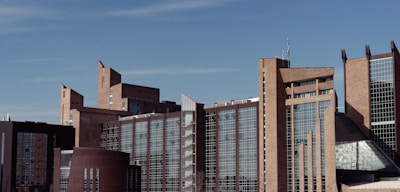 a group of buildings
