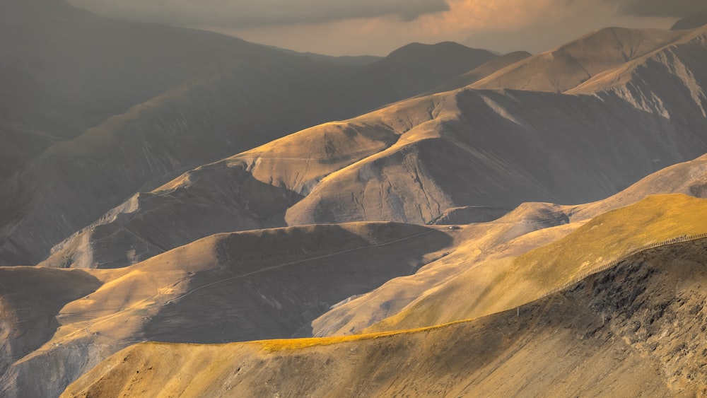 a large desert landscape