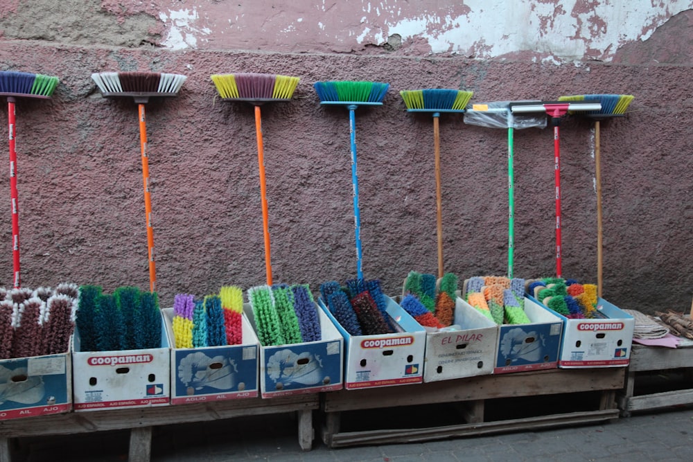 a group of boxes on a boat