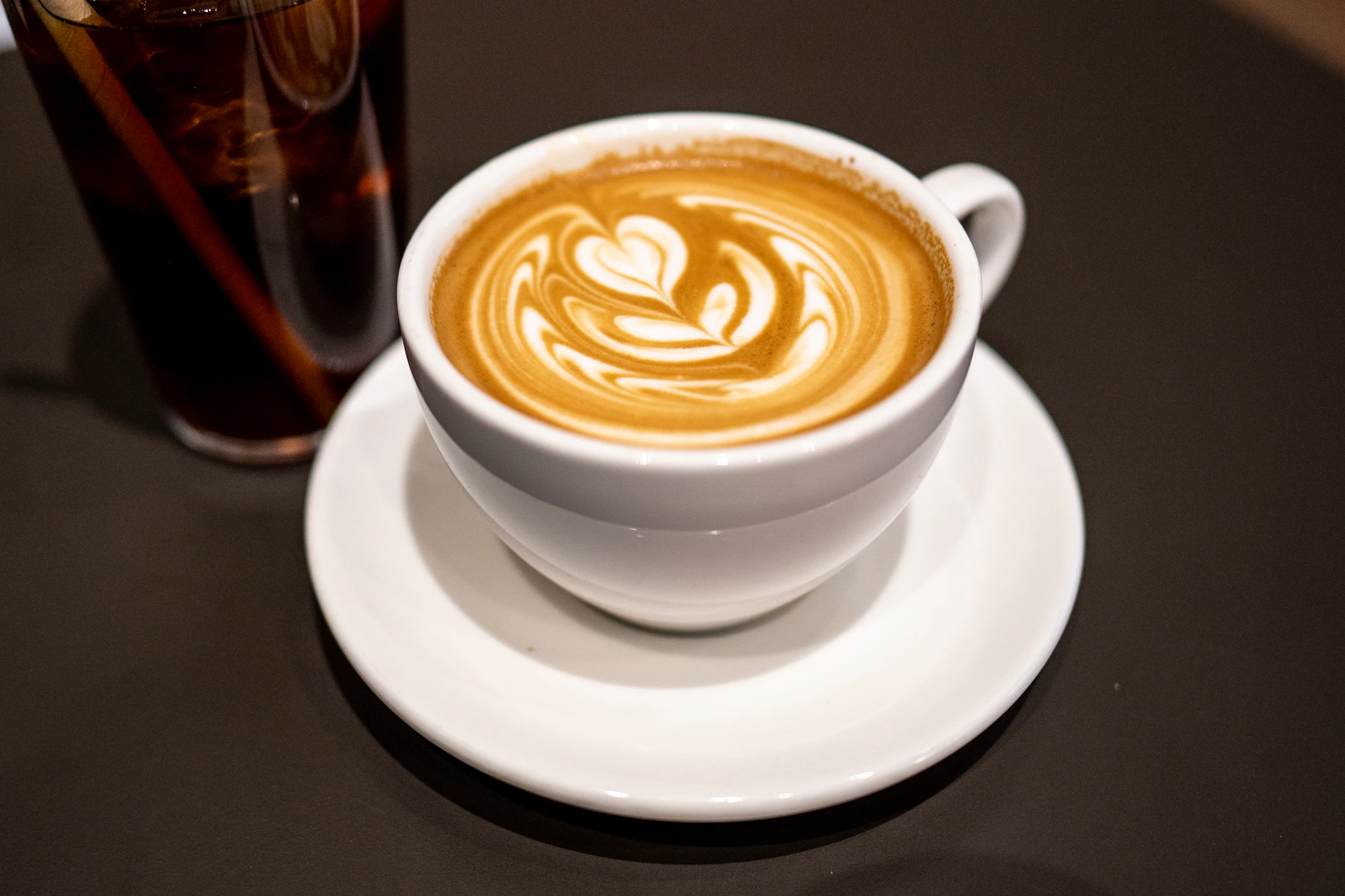 a cup of coffee
