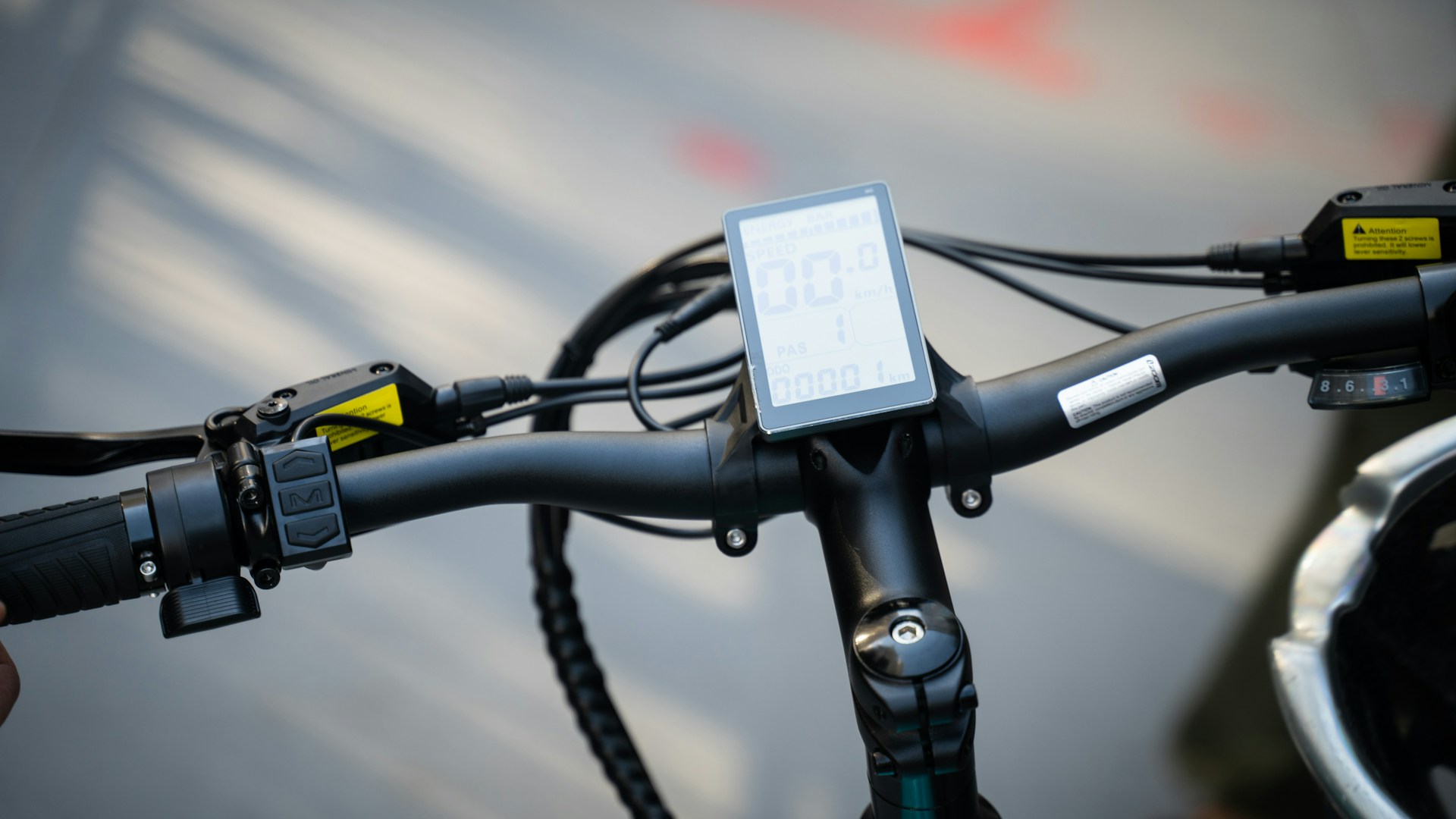 a close-up of a bicycle