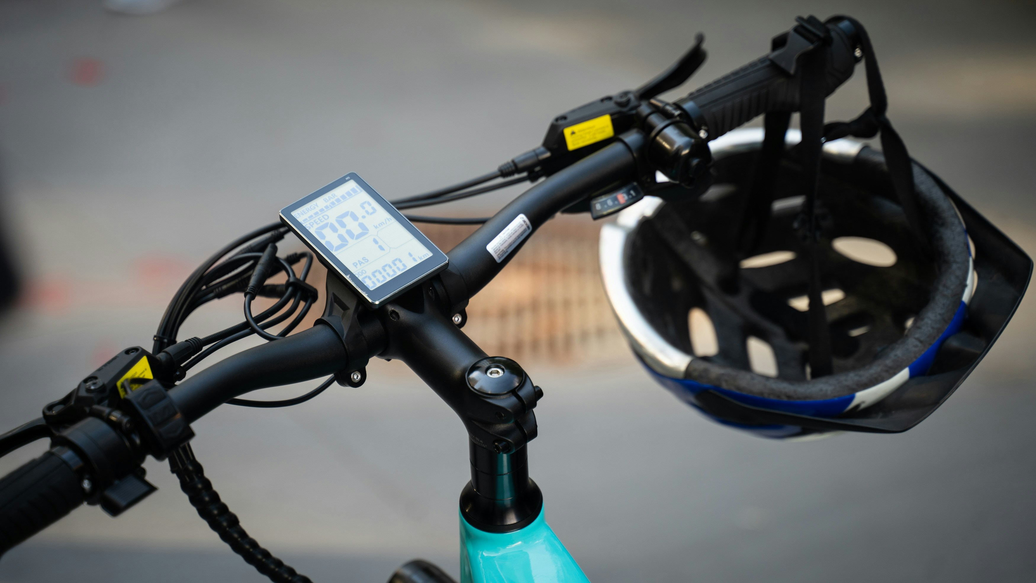 a black and silver bicycle