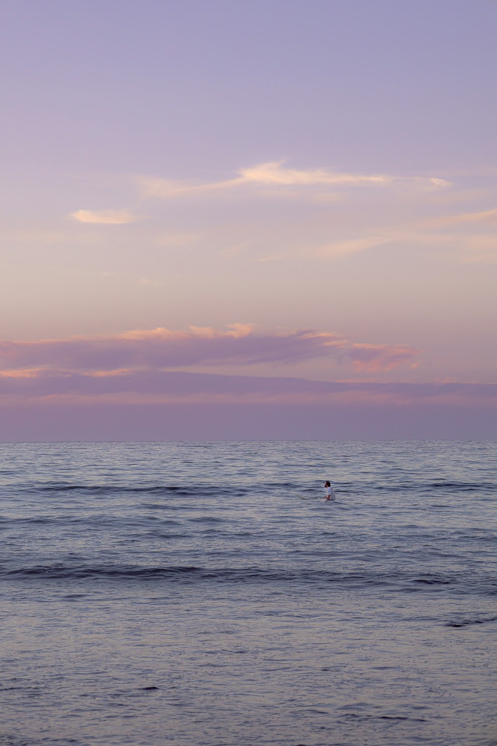 a person in the water