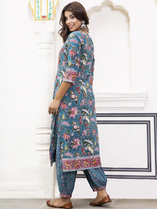 Floral Wrap Skirt