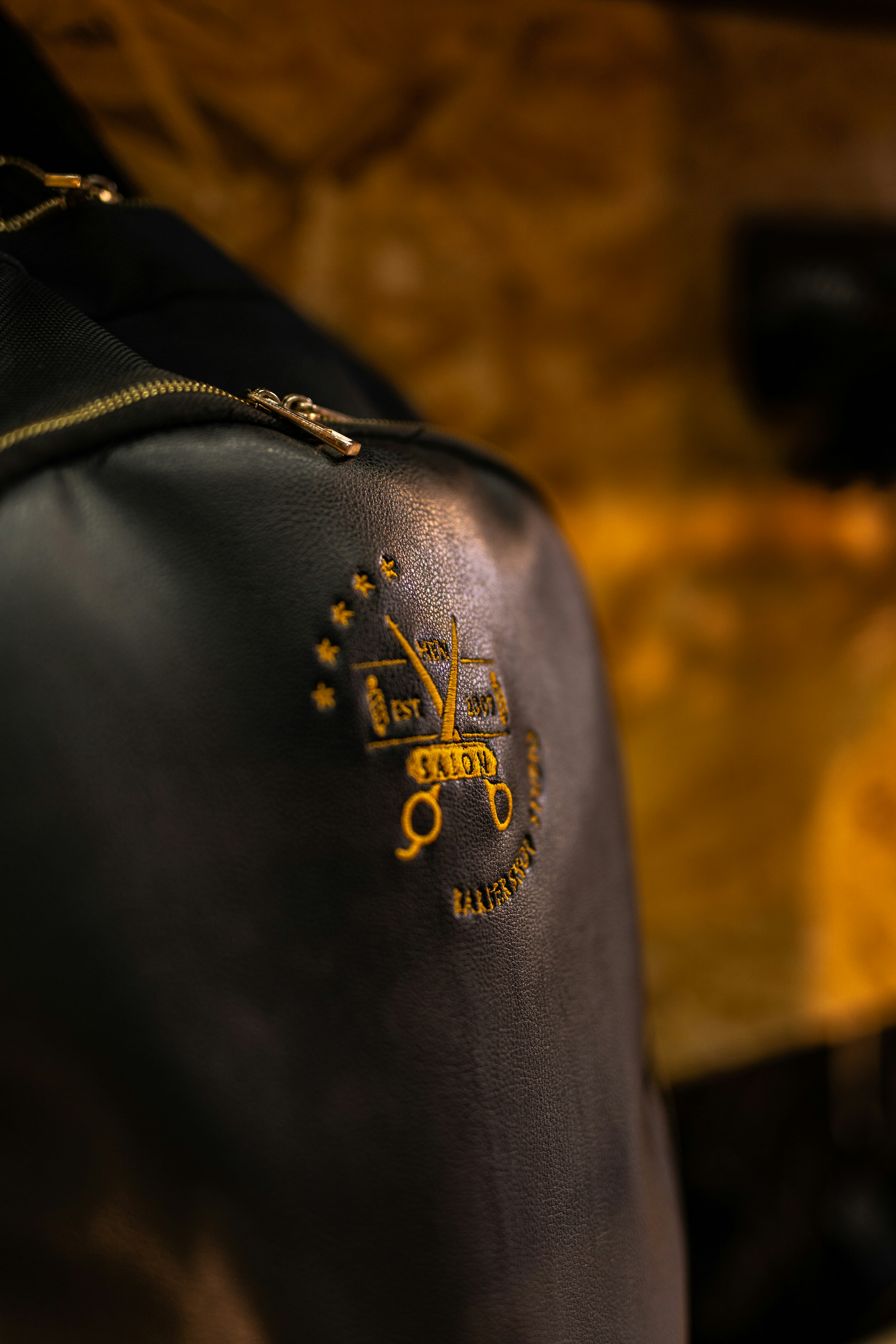 a close up of a jacket