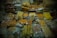 The image displays an assortment of packaged snacks and sweets, including various types of chips, cookies, and other savory and sweet items, neatly stacked and organized in plastic bags. They are placed on a table likely in a market or store setting.
