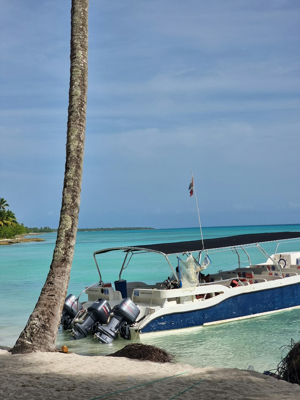 a boat on the water