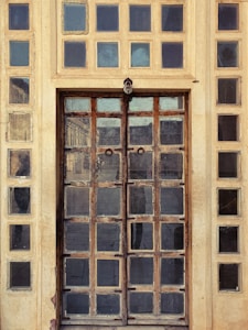 Custom Oak Door