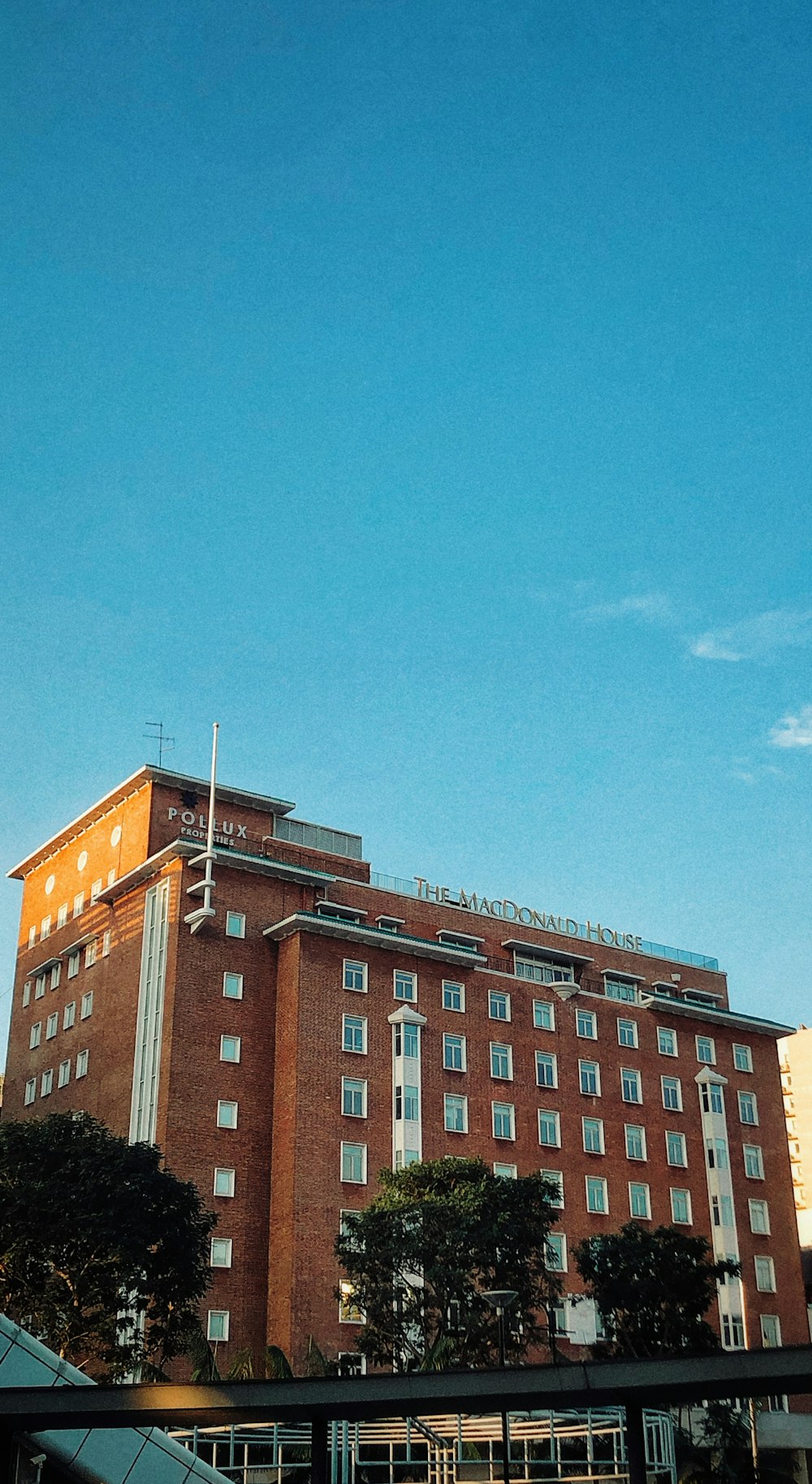 a tall building with many windows