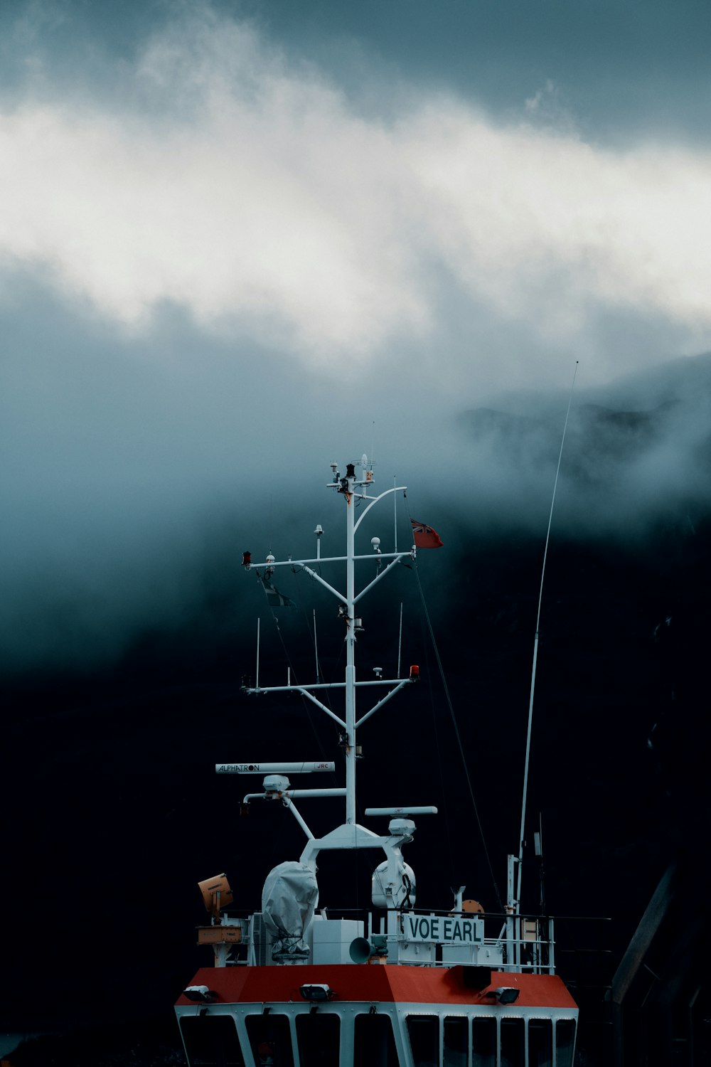 a boat on the water