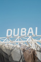 a large metal structure