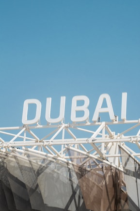 a large metal structure